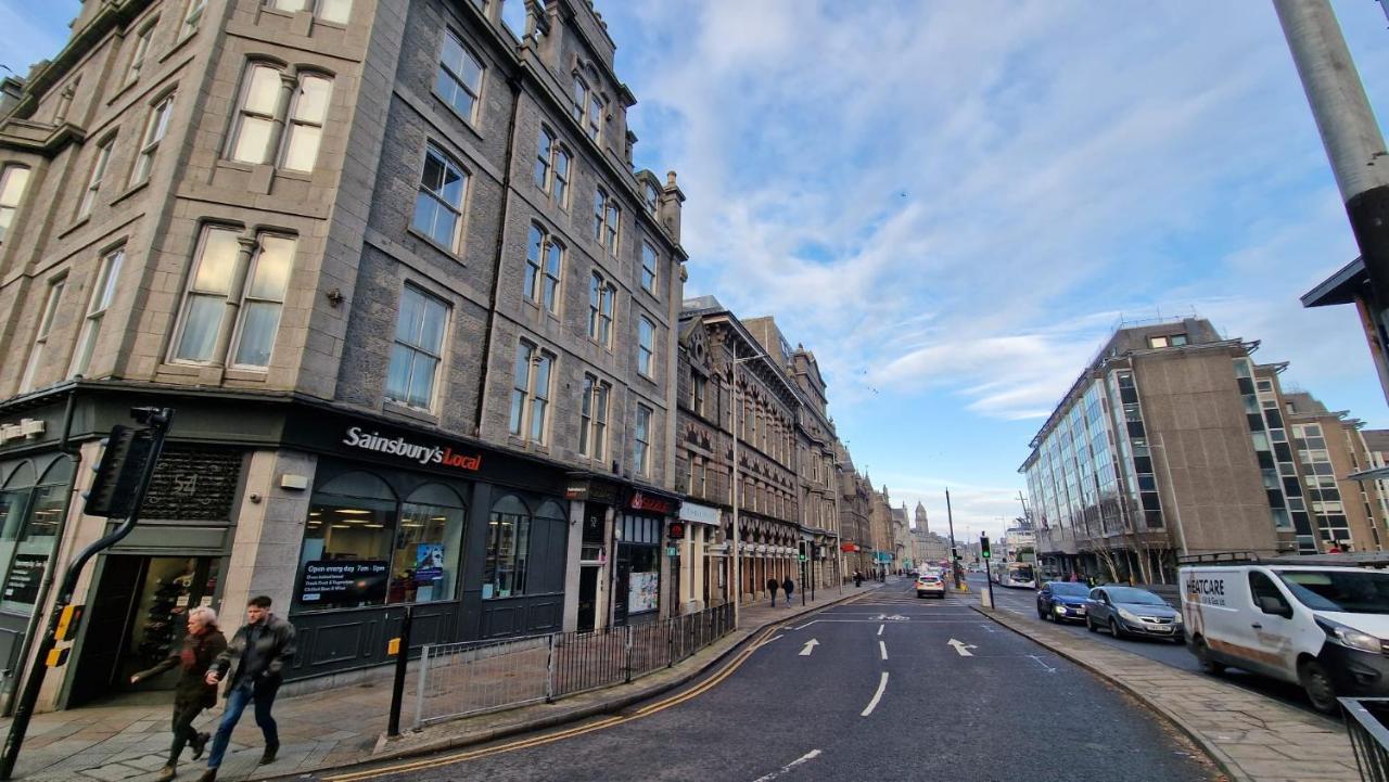 Modern Apartment In Aberdeen City Centre, Guild Street, Free Wifi Dış mekan fotoğraf