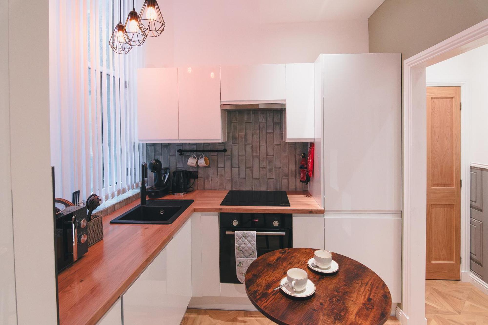 Modern Apartment In Aberdeen City Centre, Guild Street, Free Wifi Dış mekan fotoğraf