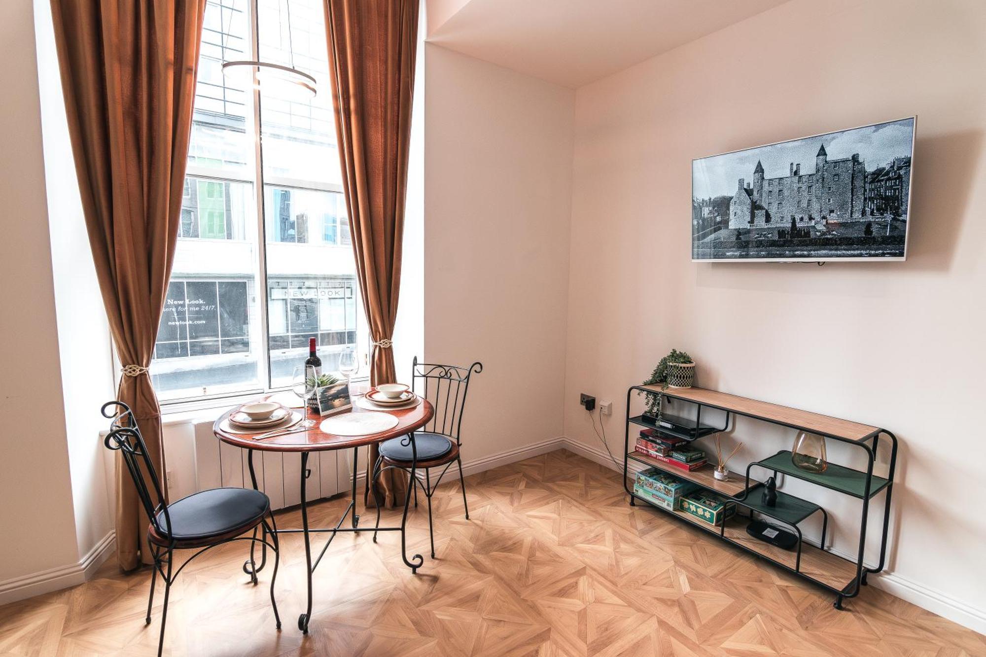 Modern Apartment In Aberdeen City Centre, Guild Street, Free Wifi Dış mekan fotoğraf